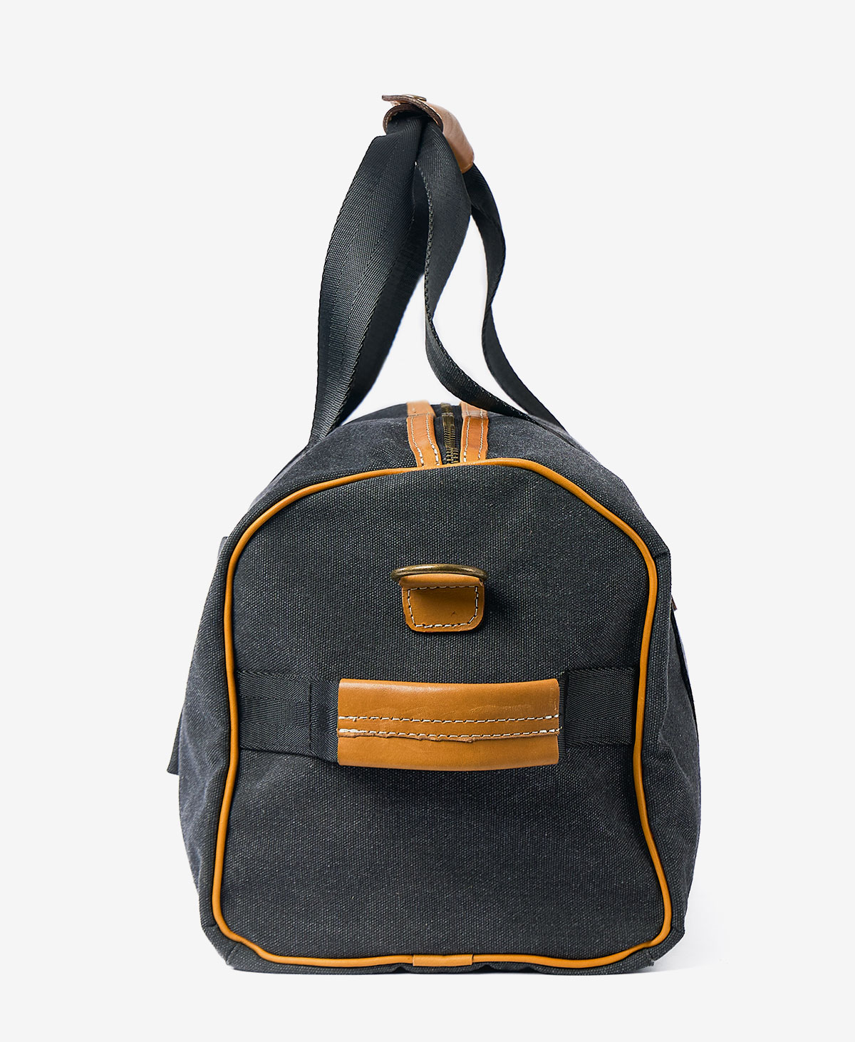 The Weekender Canvas Duffel — Dark Grey