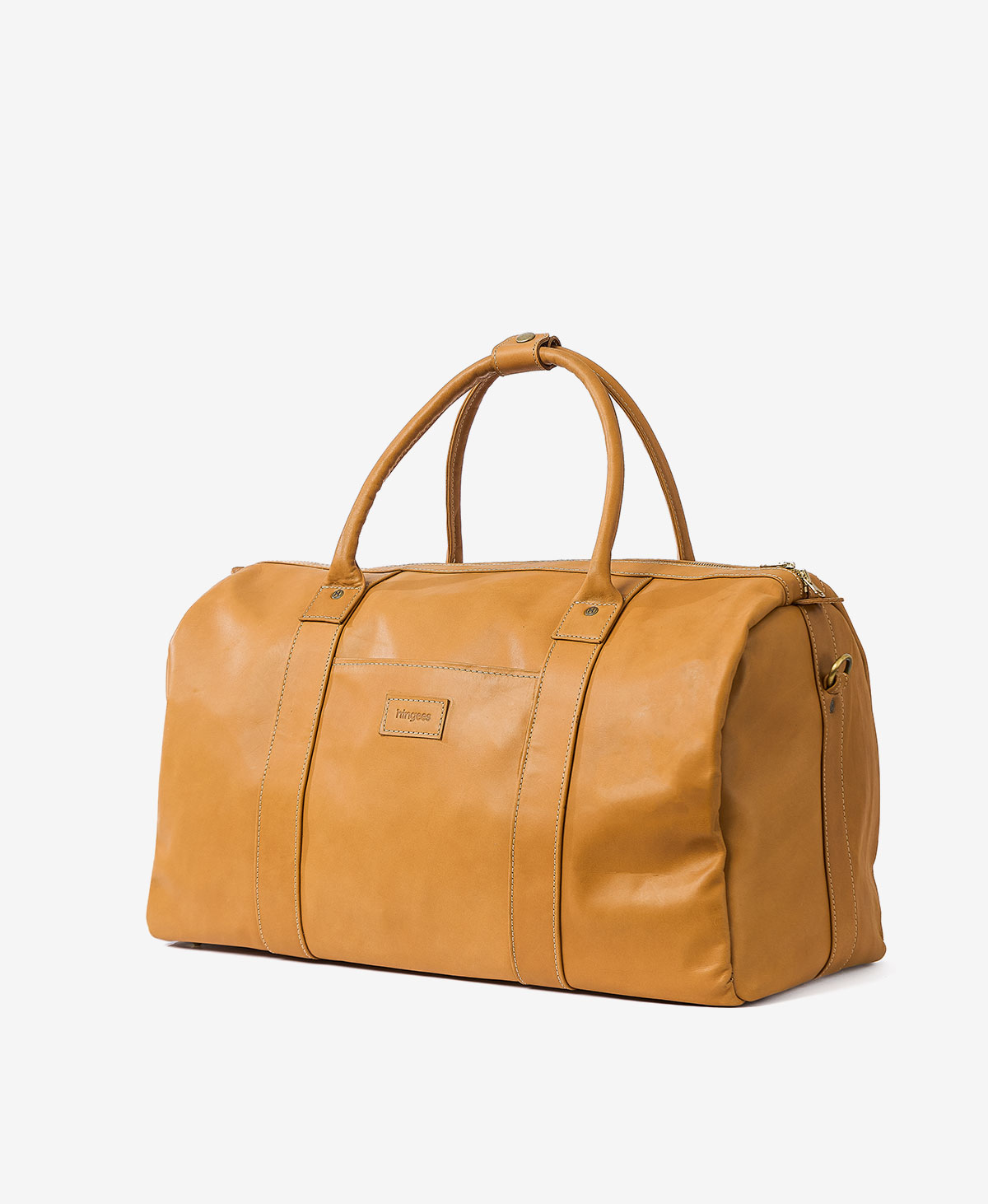 The Leather Duffel — Brown