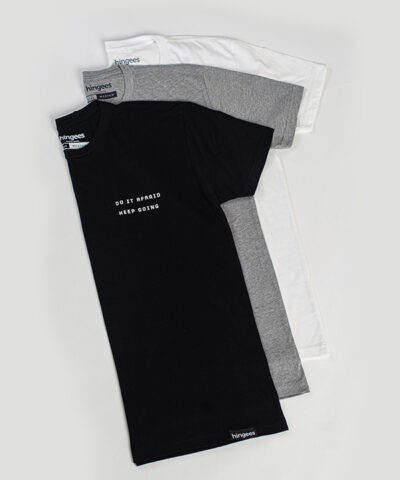 Do it Afraid - Monochrome (3 shirts)
