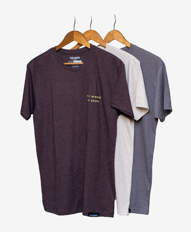 Do it Afraid - Coffee series (3 shirts)