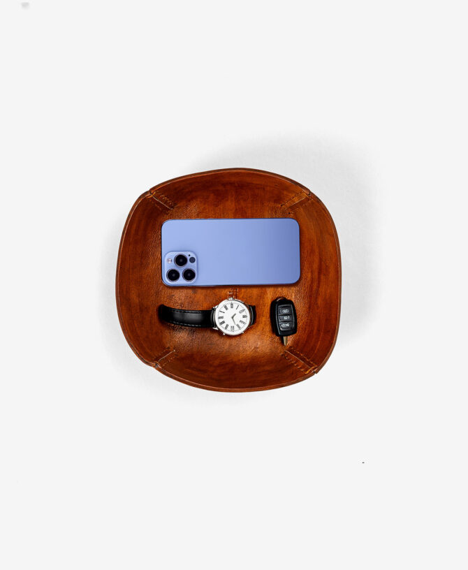 Leather Valet Tray