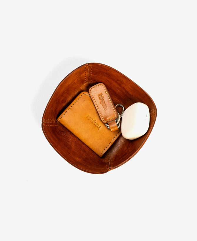 Leather Valet Tray
