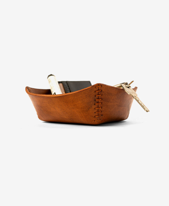 Leather Valet Tray