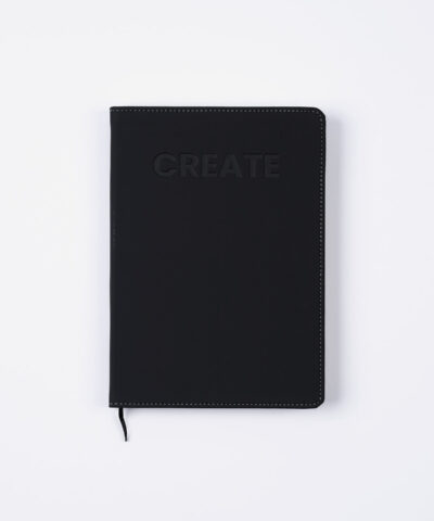 CREATE - Leather Journal (Black)
