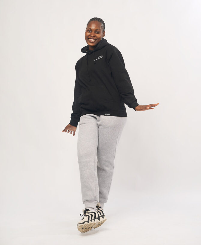 Do It Afraid Hoodie - Black