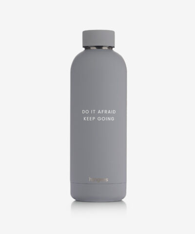 Vacuum Insulated Bottle — Silver Grey
