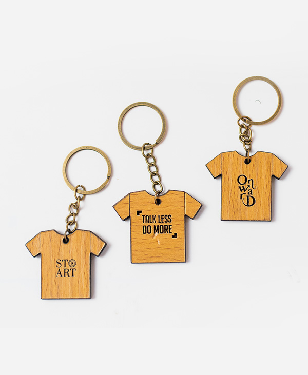 wooden keyrings