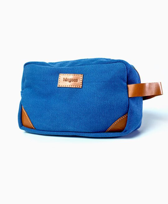 Hingees Blue Dopp Kit
