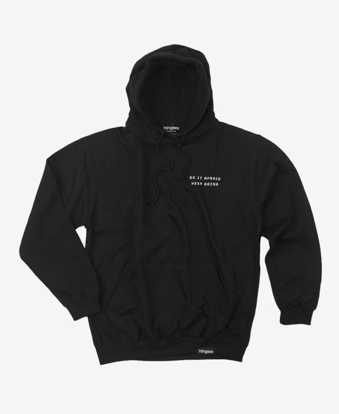 Do It Afraid Hoodie - Black