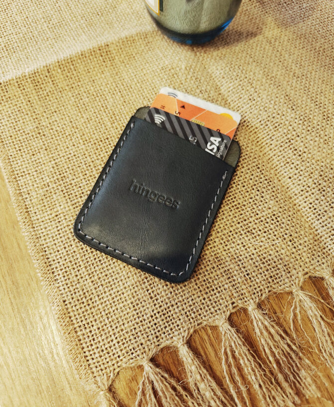 Minimalist Cardholder - Navy Blue