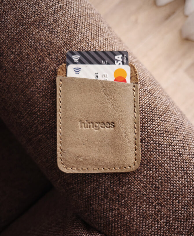 Minimalist Cardholder - Silver Grey