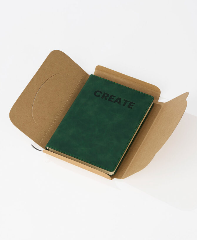 CREATE - Leather Journal (Green)