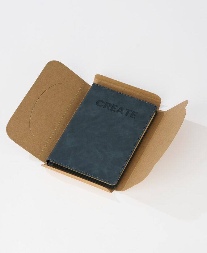 CREATE - Leather Journal (Navy)