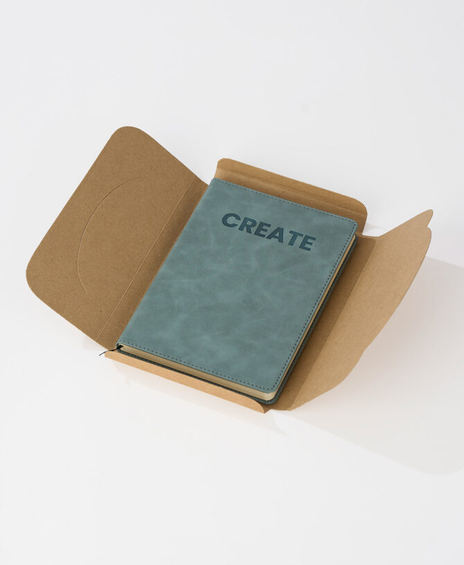 CREATE - Leather Journal (Teal)