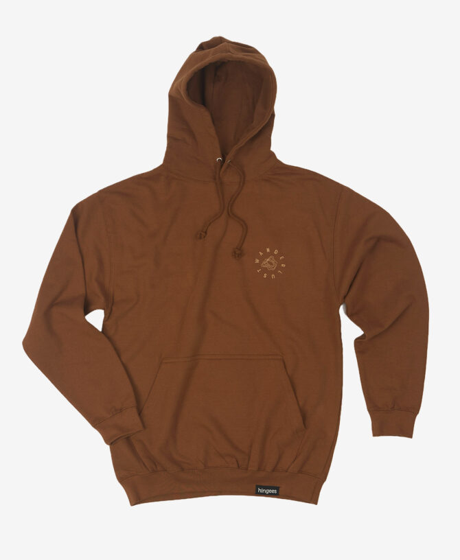 Wanderlust Hoodie — (Caramel)