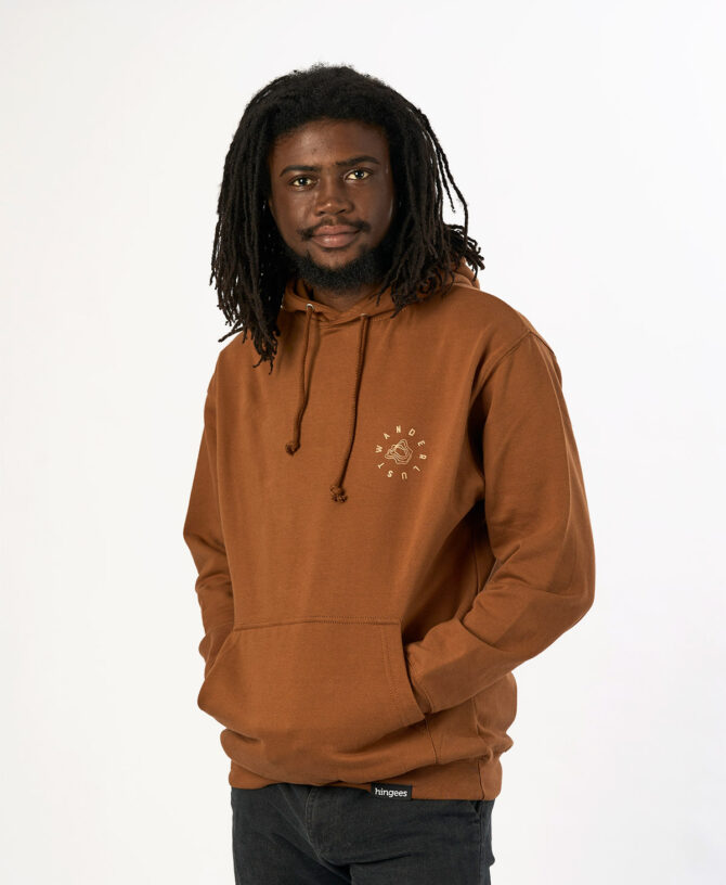 Wanderlust Hoodie — (Caramel)