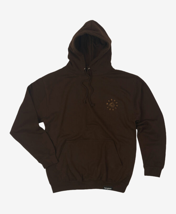 Wanderlust Hoodie — (Chocolate)