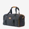 The Weekender Canvas Duffel — Dark Grey