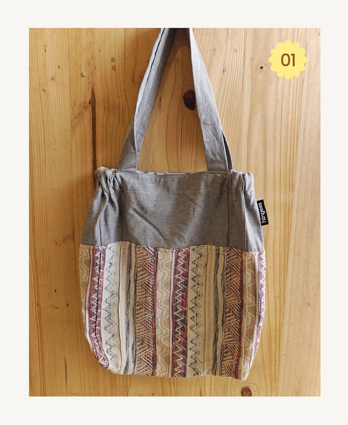 Hingees x PapaHandmadeit™ Premium Totes