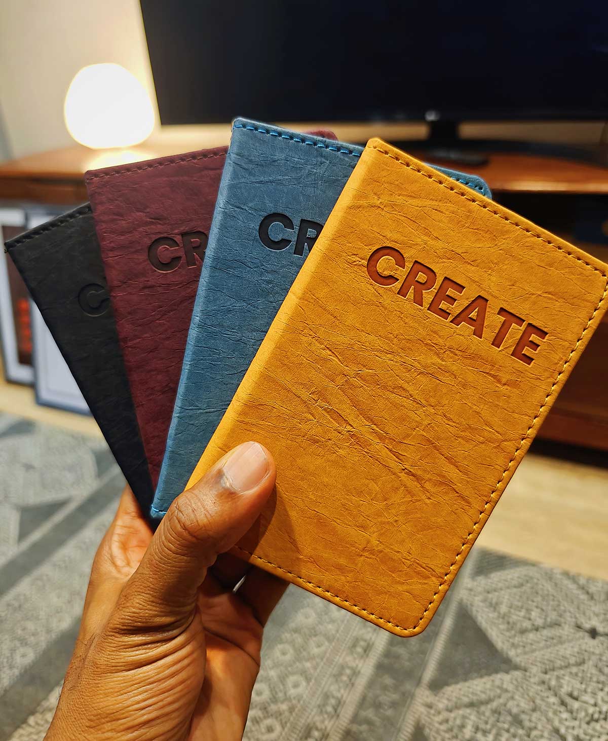 CREATE Mini Pocket Journal (4-Pack)